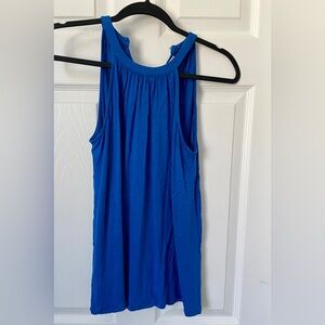 Blue Loft Halter Cut Tank Top